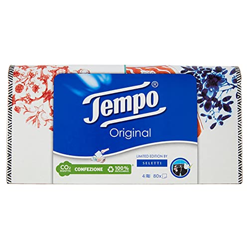 Tempo Fazzoletti Box, 80 Pezzi