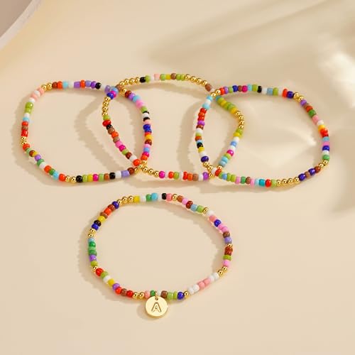 Image of Turandoss Colorful Beaded Bracelets Gifts for Teen Girls Gifts Trendy Stuff