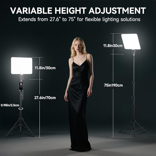 Kit d'éclairage de photographie LED pour vlogging et streaming - 4