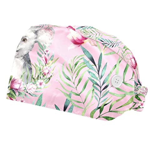 Casquette koala et fleurs lot de 2 couvre-chef de travail mixte pour hommes femmes