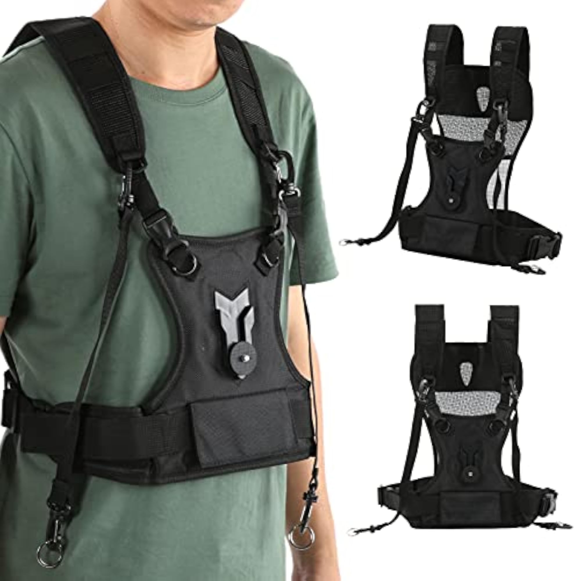 Adjustable Chest Strap for Dual Cameras