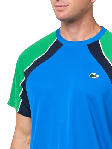 Lacoste Men's Sport Ultra Dry Colour-Block Tennis T-Shirt3