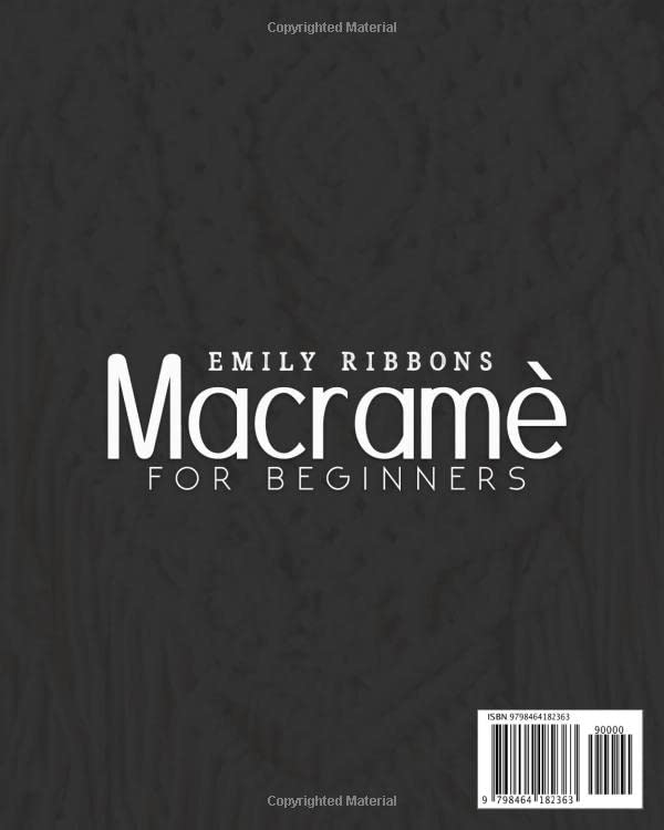 Macramè For Beginners: The Best Pattern Book with Step-by-Step Knots Instructions to Make Your DIY Creative Knotting Projects Such As, plant hanger, Wall Hangings and Jewelry With Low Budget image 3