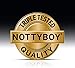NottyBoy Ribbed & Dotted 3-in-1 MultiTextured Condoms - 3 Count