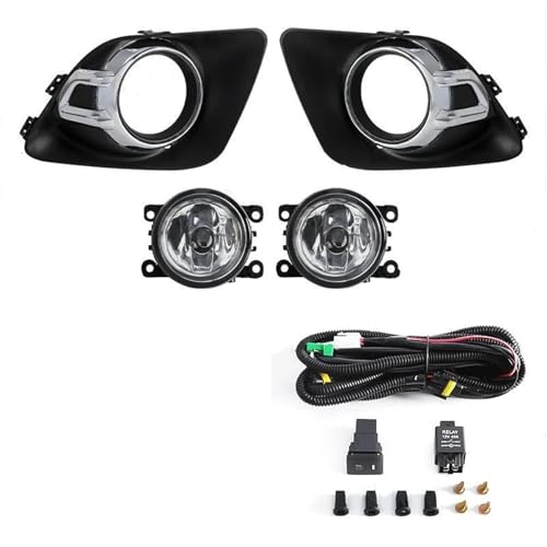 Feux anti-brouillard halogène avec couvercle de protection pour Mitsubishi ASX