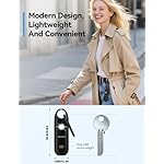 TECKNET Personal Safety Alarm,Portable Personal Alarm for Women with Flashing Strobe Light & Low Battery Alert,130dB Rechargeable Emergency Keychain Alarms for Women ,Men,Kids,Seniors(Black) - Image 5