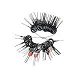 ImBros 11/18/26/36/41PCS Car Terminal Removal Connector Extractor Puller Pin Extractor Release Pin Car Mechanical Tools Fit Compatible Auto Repair (Size : 11pcs)