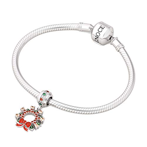 Image of GNOCE Christmas Charm Sterling Silver Pendant Bead