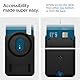 Spigen Valentinus MagFit Magnetischer Kartenhalter 3-Karten Kompatibel mit magnetischer Hülle Entwickelt für Samsung Galaxy S25,S25+,S25 Ultra, S25 Edge und Z Fold 7 - Schwarz