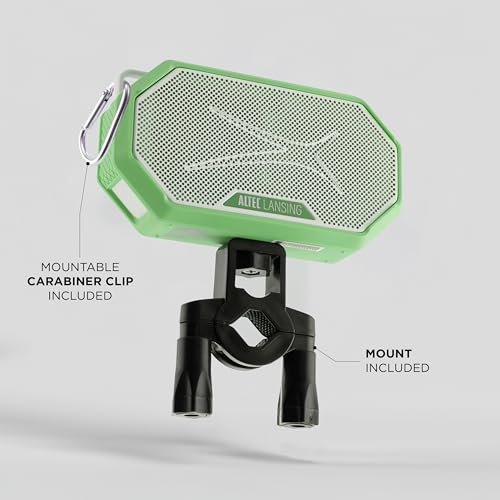 Image of Altec Lansing Portable Bluetooth Speaker HYDRAMINI 2.0, IP67 Waterproof, Portable Speaker, 12h Playtime, Wireless Pairing, USB-C Quick Charge, Magnetic Bluetooth, Voice Assistant Integration