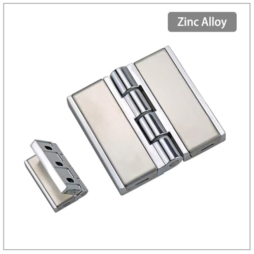 Charnière en alliage de zinc carrée et robuste pour boîtier de distribution électrique - 3
