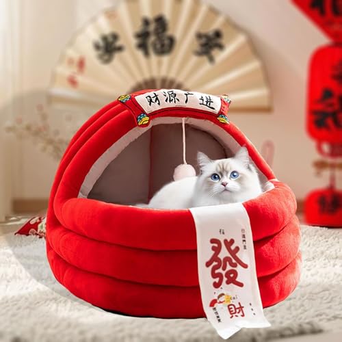 Panier pour chat stable anti-basculement couchage chaton S - 8