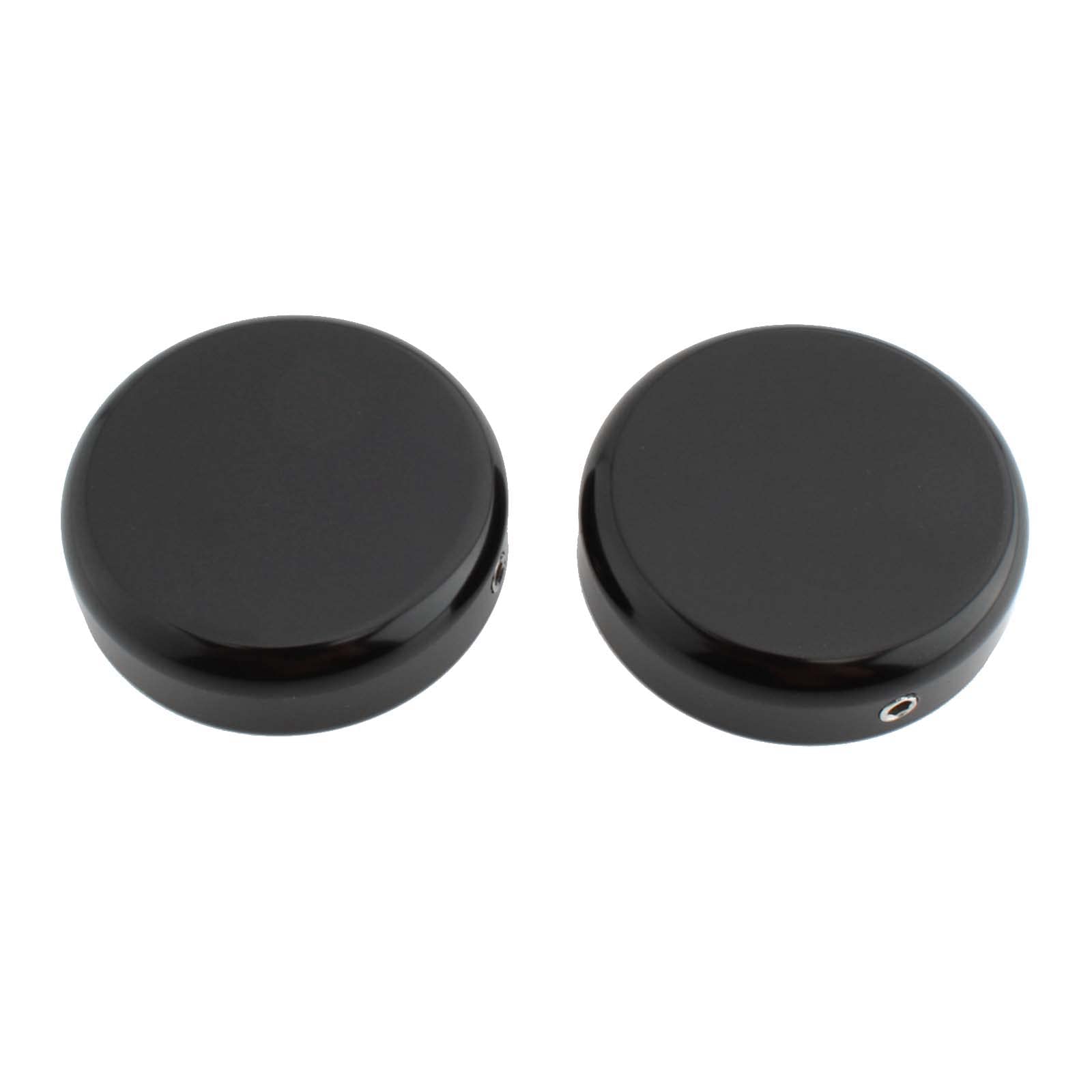 Tapas de horquilla superior de aluminio para Harley Sportster XL 883 1200 Dyna Softail