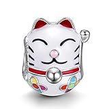 🌟 Material 🌟 925 Sterling Silber, Emaille. Silber hat die Eigenschaft, leicht zu oxidieren. Trennen Sie sich daher bitte von diesem niedlichen Ding während des Duschens, Trainings oder Schwimmens.