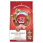 Purina ONE +Plus Dry Dog Food, Healthy Weight with Turkey - 7 kg Bag