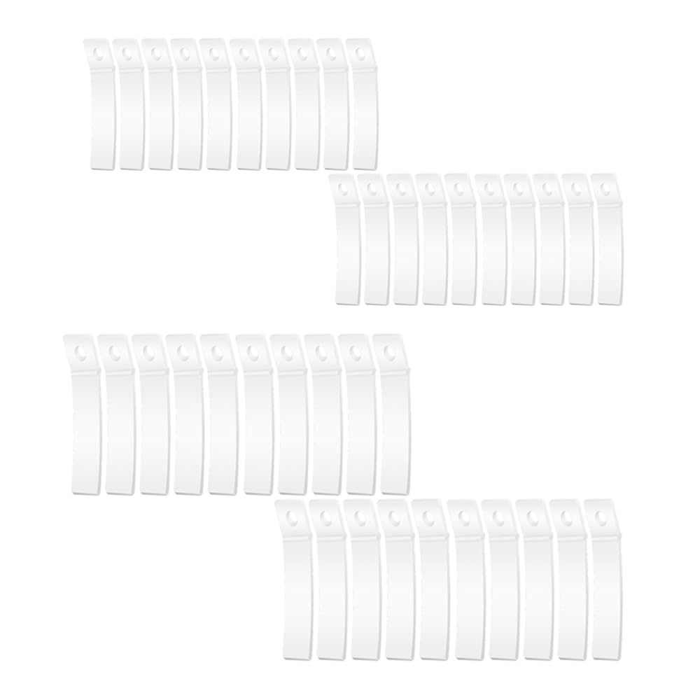 20pcs Transparent Non Slip Drawer Stops 60mm/2.362in PVC Plastic Drawer Stoppers Dresser Furniture Chest Drawer Bottom Replacement