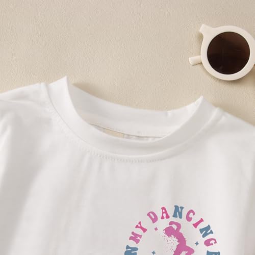 Image of GLIGLITTR in My Dancing Era Shirt for Girls Kids Toddler Dancer Graphic T-Shirt Funny Dance Lover Short Sleeve Summer Tees