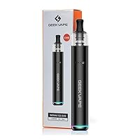 GEEKVAPE WENAX S3 EVO Pod Kit 18W (Stylus 3) 1100mAh Batteria | 2ml 0.8ohm  S Pod Cartuccia Vape Pen No Nicotine No Liquid - Resistenza MTL per  GEEKVAPE (Black) : Amazon.it: Elettronica