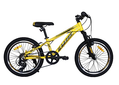Umit 4MOTION Bike, Youth Unisex, Yellow, 20 Inches