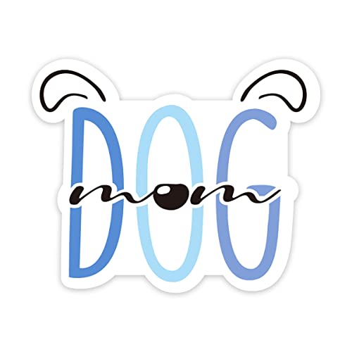 Pegatinas de perro azul para mamá un detalle especial para amantes de mascotas 2