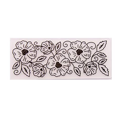Yjcnelcr Flower Leaf Plastic Embossing Folder Template For Scrapbooking Photo Album Card Paper Making Craft Decoration Package Stationery Sticker