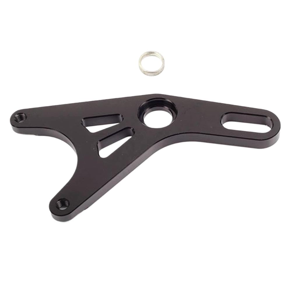 Tvhpwhcka Black Motorcycle Rear Brake Caliper Bracket Adapter 84Mm For 220Mm Disc Compatible With Msx125 Monkey M3 M5 Scooter(Black)
