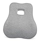 DECORNIJIA Ergonomisches Lendenkissen mit Atmungsaktivem Stoff Verstellbarem Gurt für Auto...
