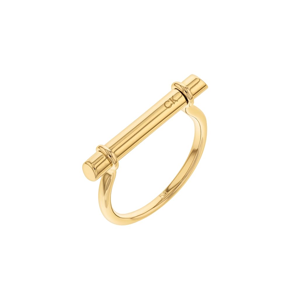 Calvin Klein Women's ELONGATED LINEAR Collection Ring - 35000024B