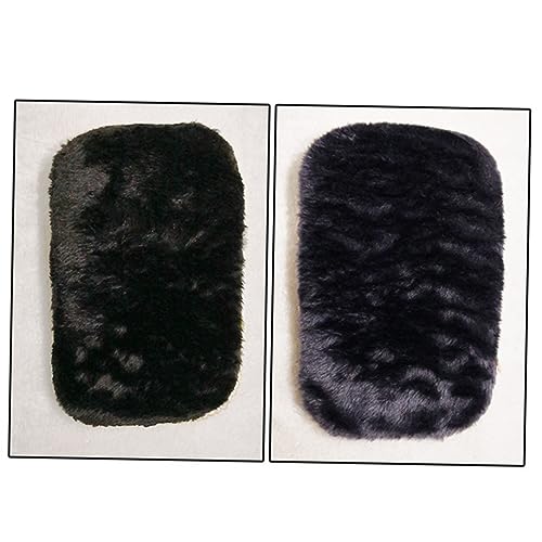 Mobestech 2 Peças luvas de limpeza doméstica suprimentos para graxa de sapato útil luvas de sapato d