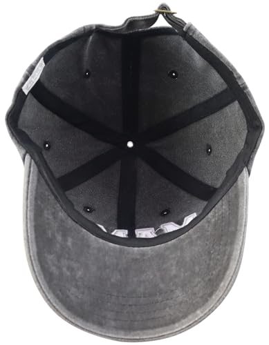 Goyklrb 2 x passende Baseballkappe für Mama und Mädchen, verstellbare Baumwolle, bestickt, Eltern-Kind-Mütze, Schwarz bestickt, Einheitsgröße