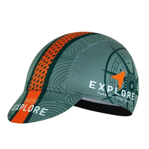 Corsehild Boné de ciclismo masculino e feminino - chapéu de ciclismo sob o capacete - poliéster resp