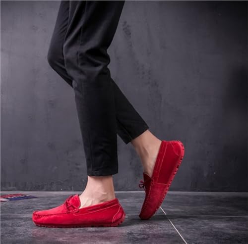 Party Shoes Wedding Loafers for Men Lug Sole Suede Vamp Flexible Comfortable Anti-Slip Slip-on3
