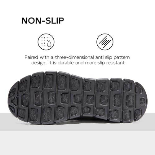 Running Shoes for Men Slip On Tennis Walking Hiking Snekaers Non Slip Casual Comfortable Lightweight Breathable Gym Trainers3