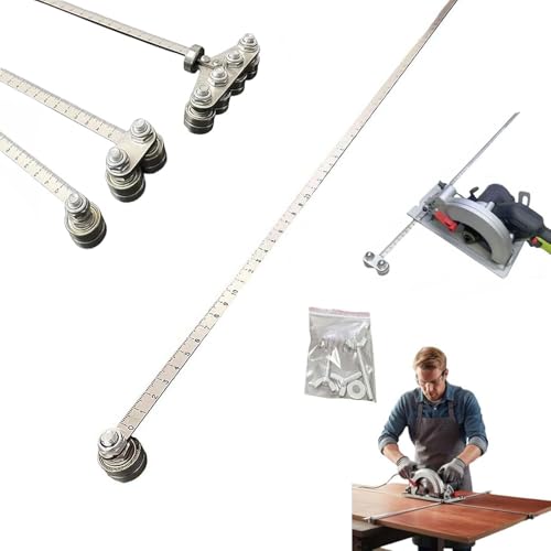 Positioning Calipers for Precise Measurements & Easy Wood Cutting, Stainless