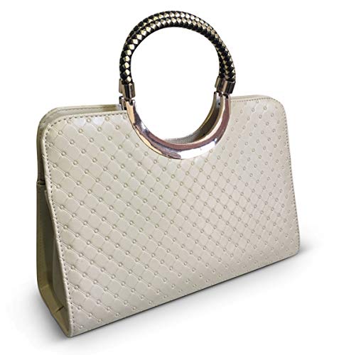 Sac à épaule beige Central Chic pour femme grand format L Bag 4