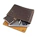Moonster Leather Folder, Full Grain Leather File Folder Organizer Document Holder, Portfolio for Men –Spacious Folio Laptop Sleeve Case - Fits 13