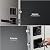 Front Door Lock Set Exterior Door Lock Set,Door Handle with Single Cylinder Deadbolt Lock,Keyed Alike Door Locks for Front Door(Matte Black,1Pack Set)