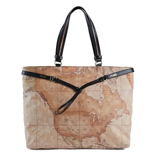 Sac femme noir Alviero Martini S578 léger et logeable