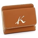 [キタムラ] レディース レザー 二折財布 天然素材独特の風合い PH0539 キャメル/アイボリーステッチ [茶色] 61915
