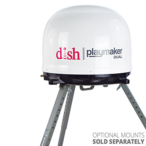 image for Winegard PL-8000 White Dish Playmaker HD Satellite Antenna Dual Receiv