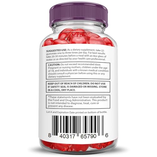 Justified Laboratories Proton Protein Keto ACV Gummies Extreme 2000MG Proton Keto Gummies Apple Cider Vinegar Formulated with Pomegranate Beet Juice Powder B12 Vegan Non GMO 60 Gummys - Thumbnail 6