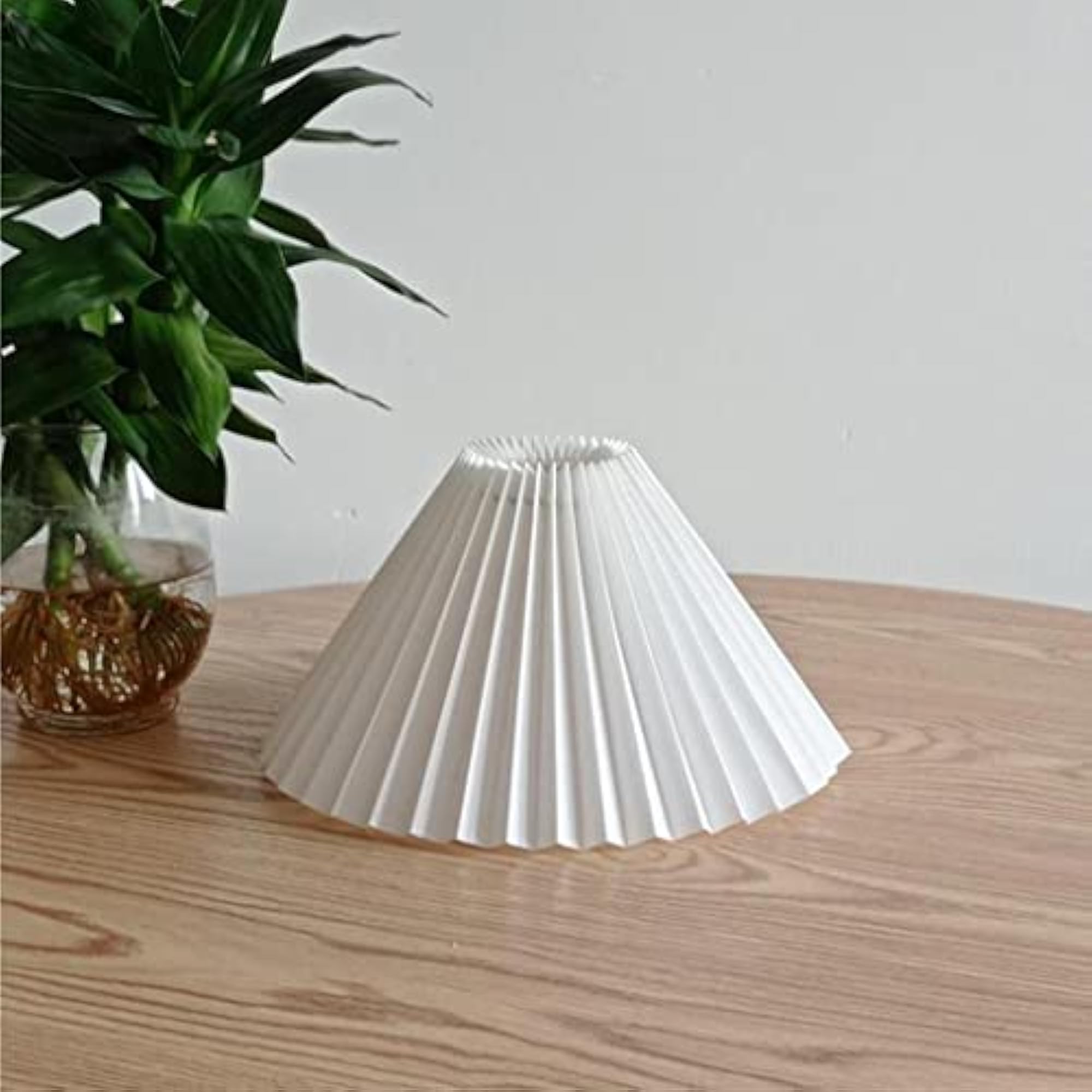 Modern Fan-shaped Lampshade Light Cover, Dust-proof