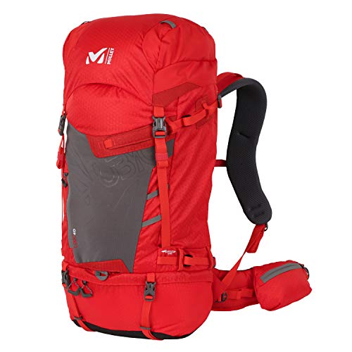 Millet Ubic 40 Mochila de Marcha  Unisex Adult  Fire Castel Grey