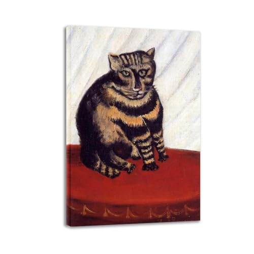 Tableau Henri Rousseau Le Tigre pour habiller un mur vide avec élégance