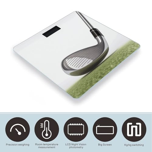 Báscula Digital de Baño con Pantalla LCD y Vidrio Templado miniatura 3