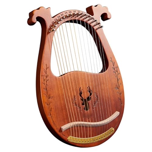 G KȃObv n[v 16{̋ɍ܂ꂽĹAȒPɃ`[jO邱Ƃł܂ Lyre Harp(Dark brown)