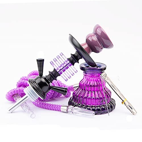 Overvloedi HookahGlass Shisha Hookahpipe Pipa Smoke AccesoiresHookah Pipe SingleSchlauch – Bild 5