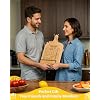Bamboo Cookbook Stand, Sturdy Cook Book Holder, Recipe Book Holder with Measurement Conversion Chart, Cookbook Stand for Kitchen Counters, Essential Accessories for Holding Cookbooks