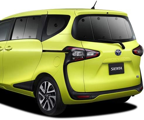 Amazon シエンタ 170系 カーテン サンシェード 車中泊 グッズ プライバシーサンシェード リア用 01s A021 Re サンシェード 車 バイク