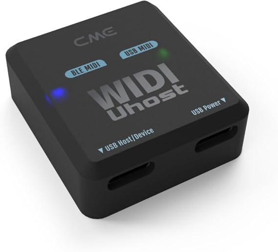 CME WIDI Uhost Bluetooth USB MIDI Interface + USB host for Class Compliant USB MIDI Instrument